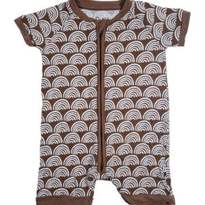 Little Sleepies Rust Rainbow Shortie